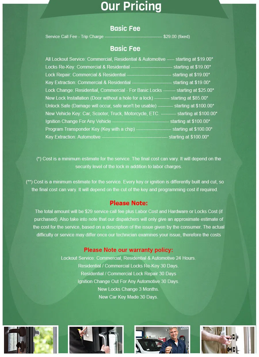 Irving Lock And Key Irving, TX 972-512-6321 - price-list-68-16mod