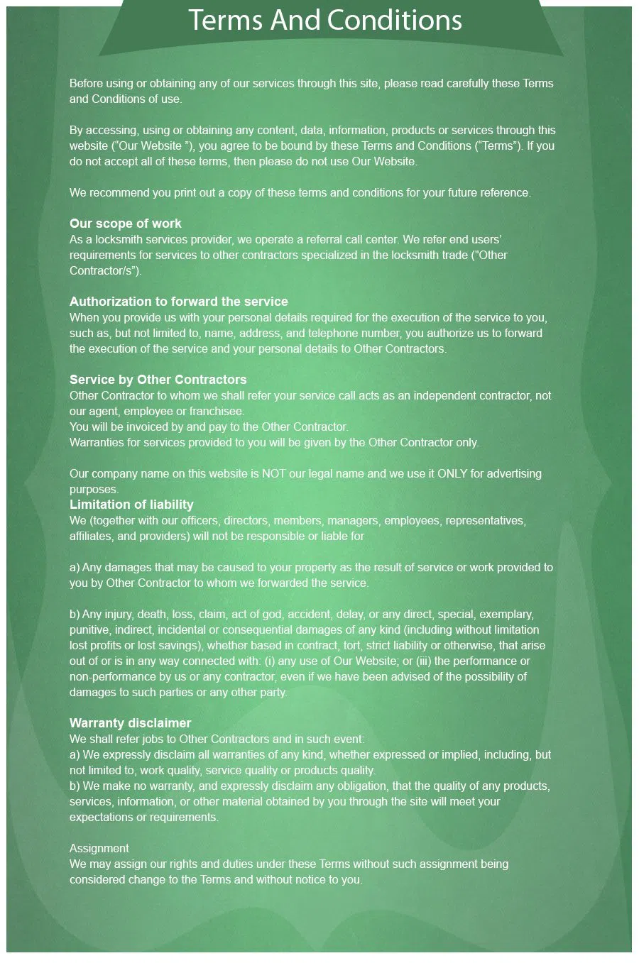 Irving Lock And Key Irving, TX 972-512-6321 - terms-and-condition-68-16mod
