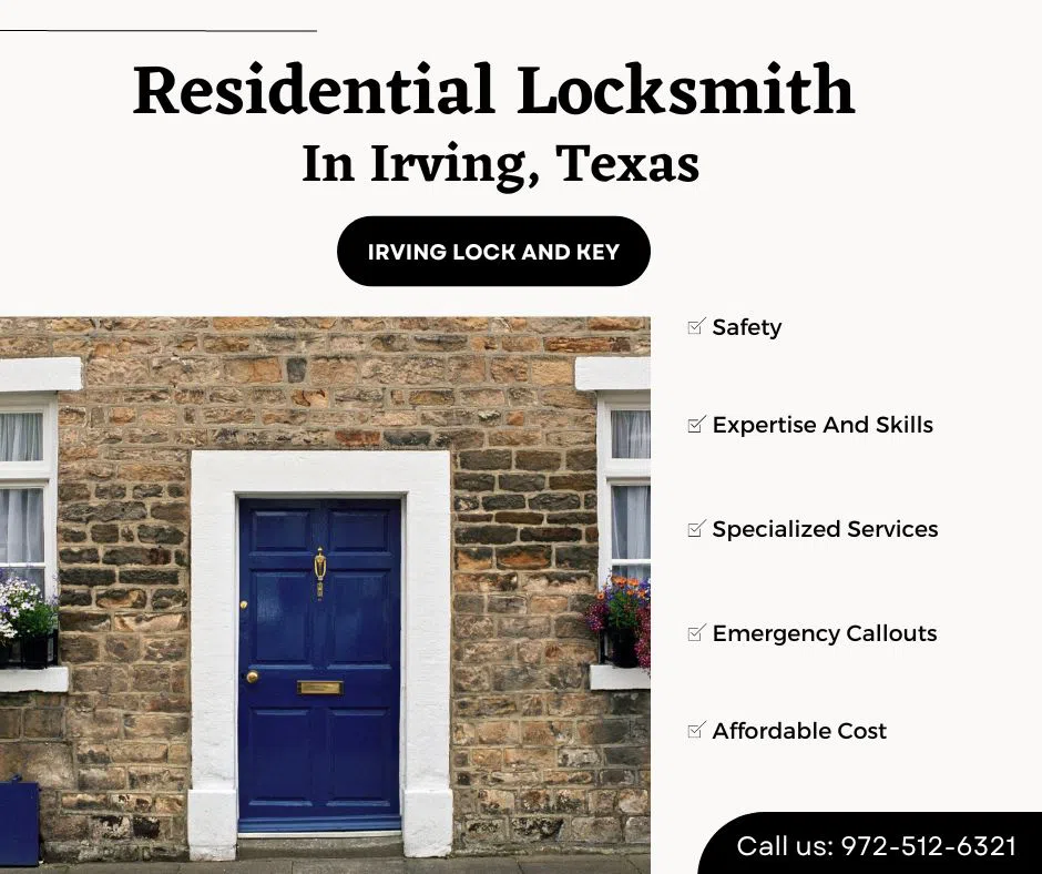 Irving Lock And Key Irving, TX 972-512-6321 - Residential